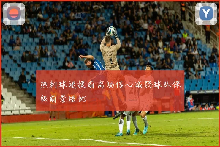 热刺球迷提前离场信心减弱球队保级前景堪忧